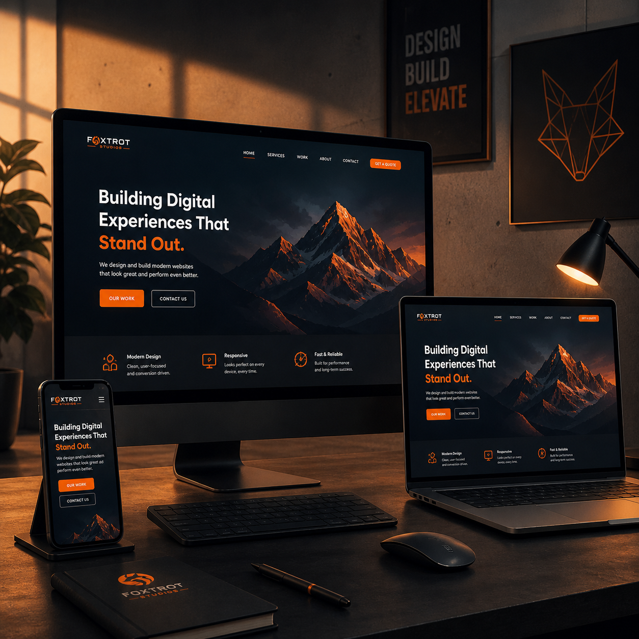 Web design service